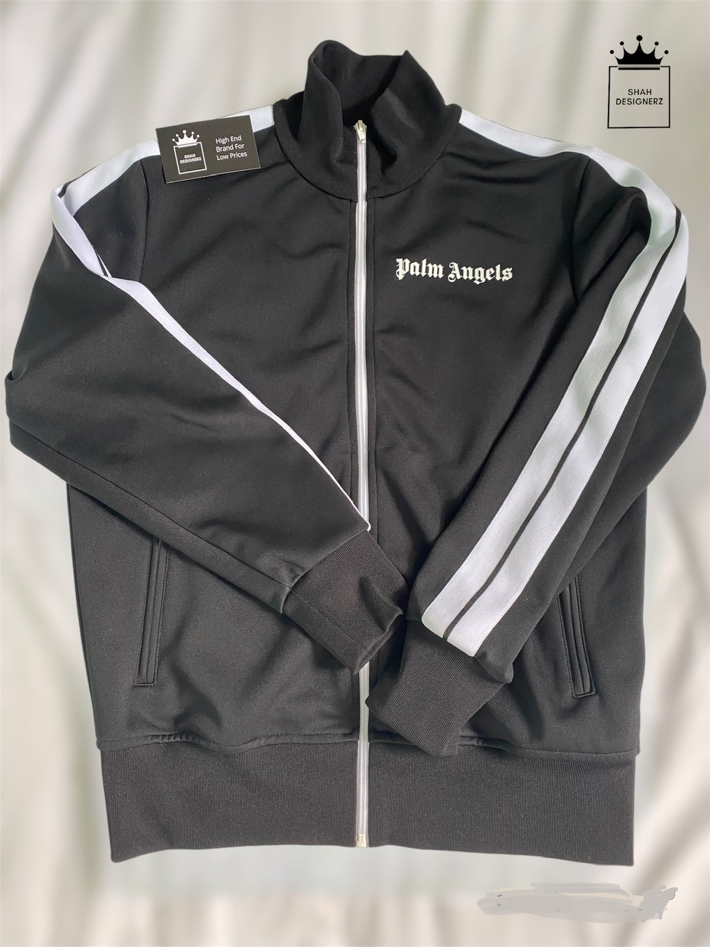 Palm Angels Funnel Zip Jacket