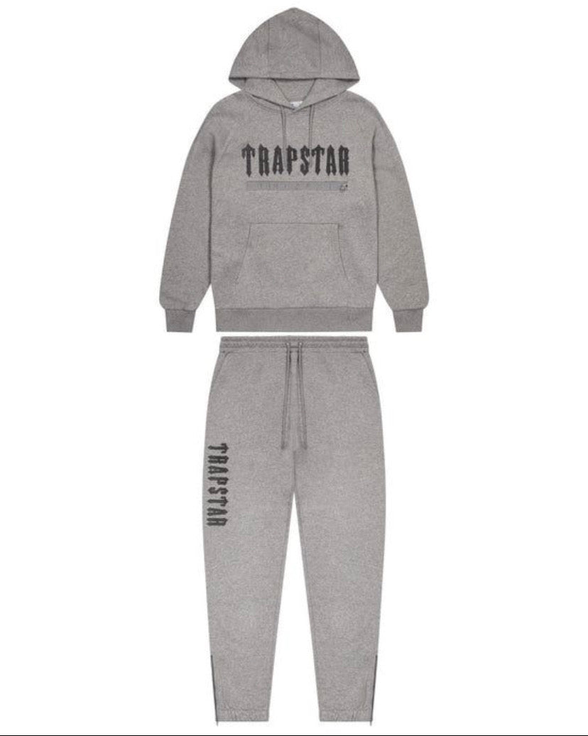 Trapstar Chenille Decoded 2.0 Tracksuit Grey