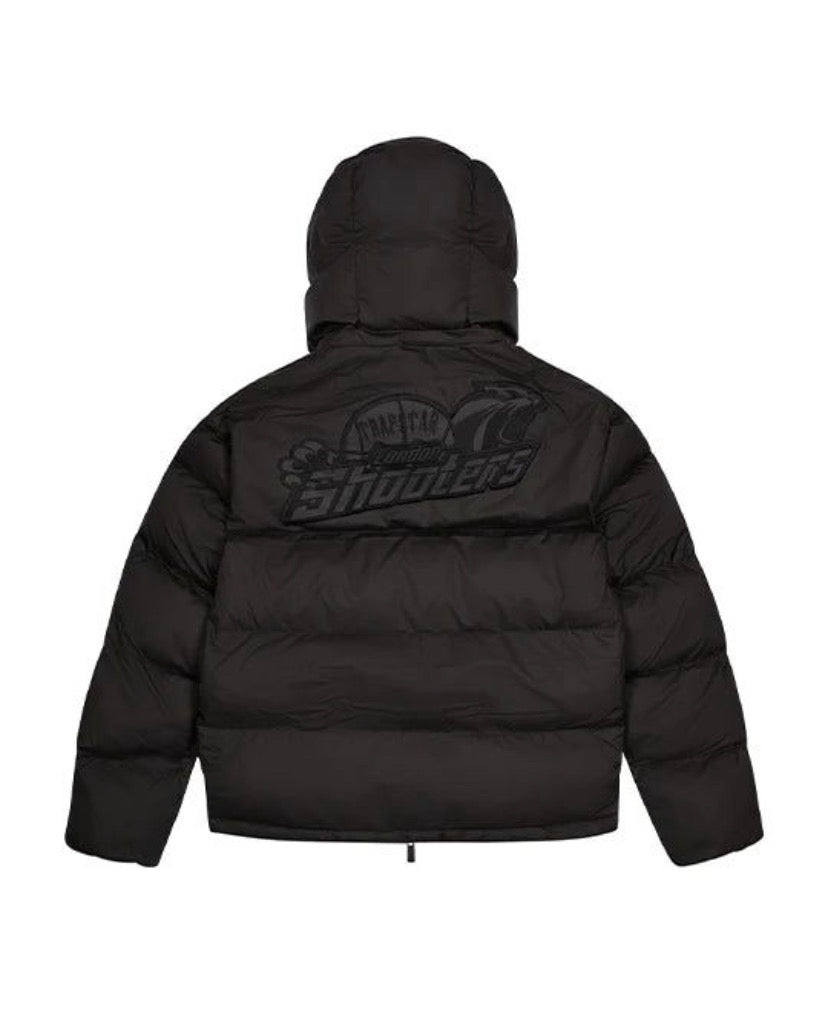 Trapstar Shooters Hooded Puffer Blackout