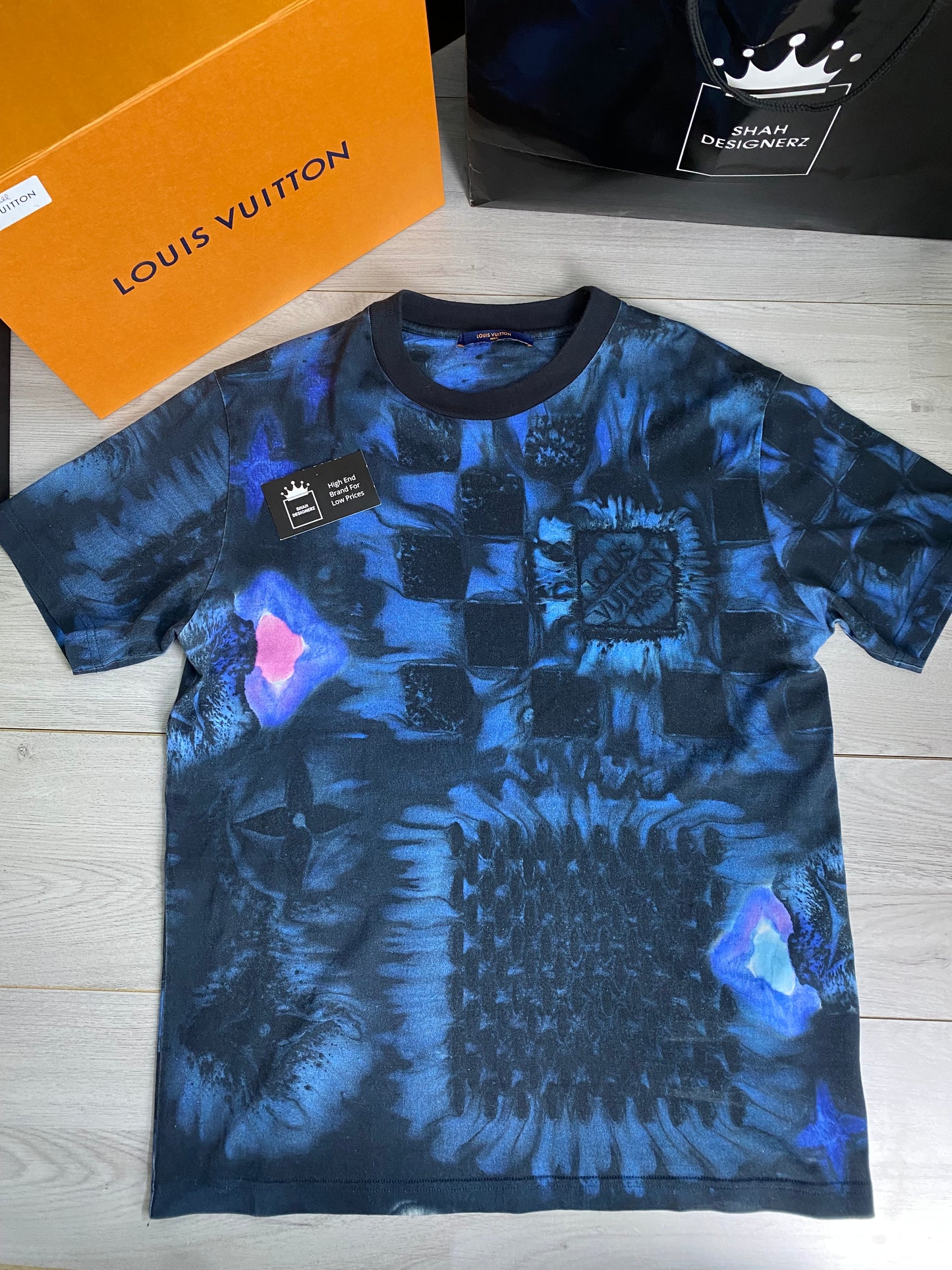 Louis Vuitton Damier Salt Print Tee