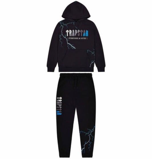 Trapstar Chenille Decoded 2.0 Tracksuit Black/Lightning