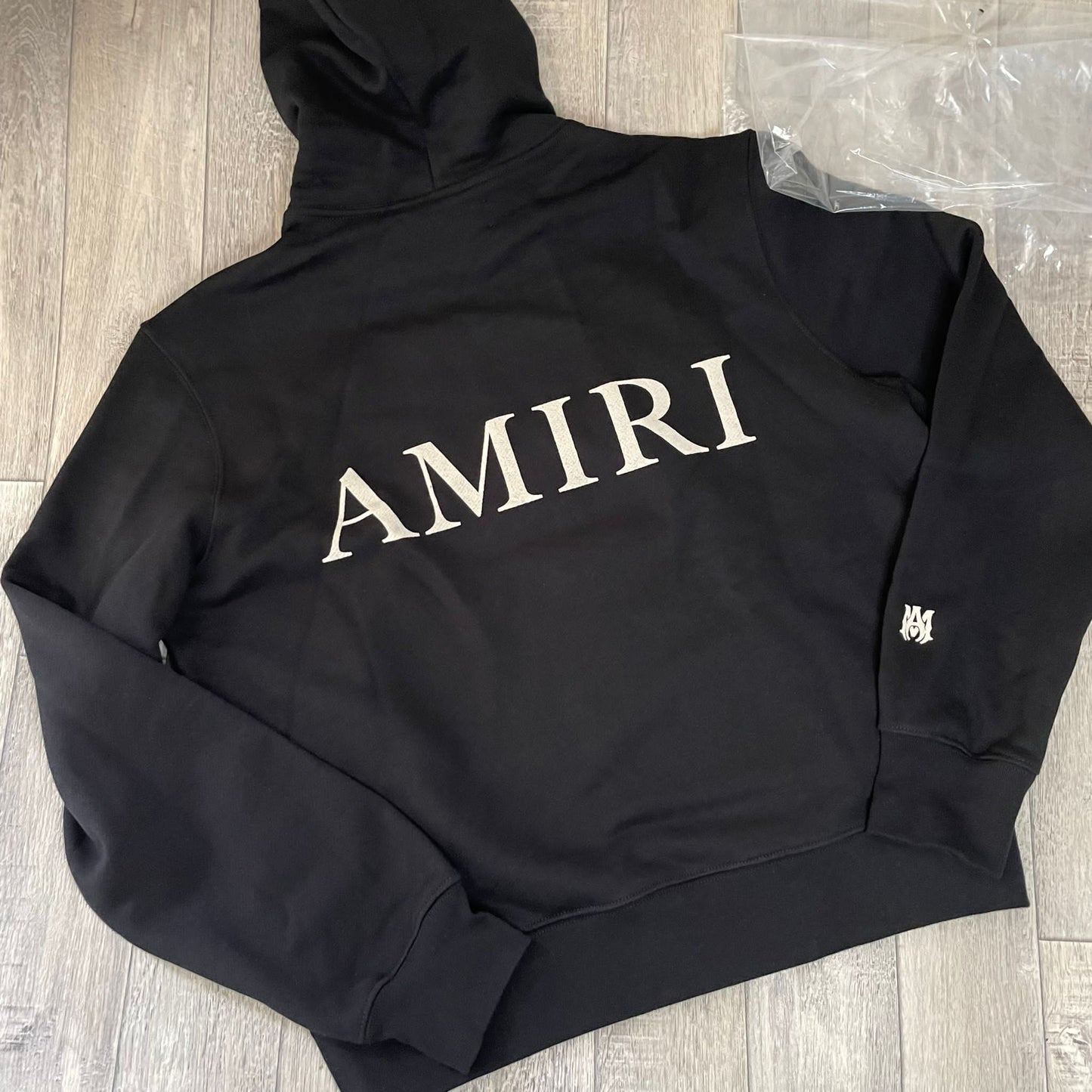 Amiri Puff Logo Hoodie Black