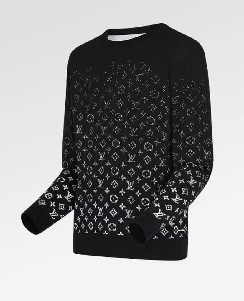 Louis Vuitton Gradient Sweater Black