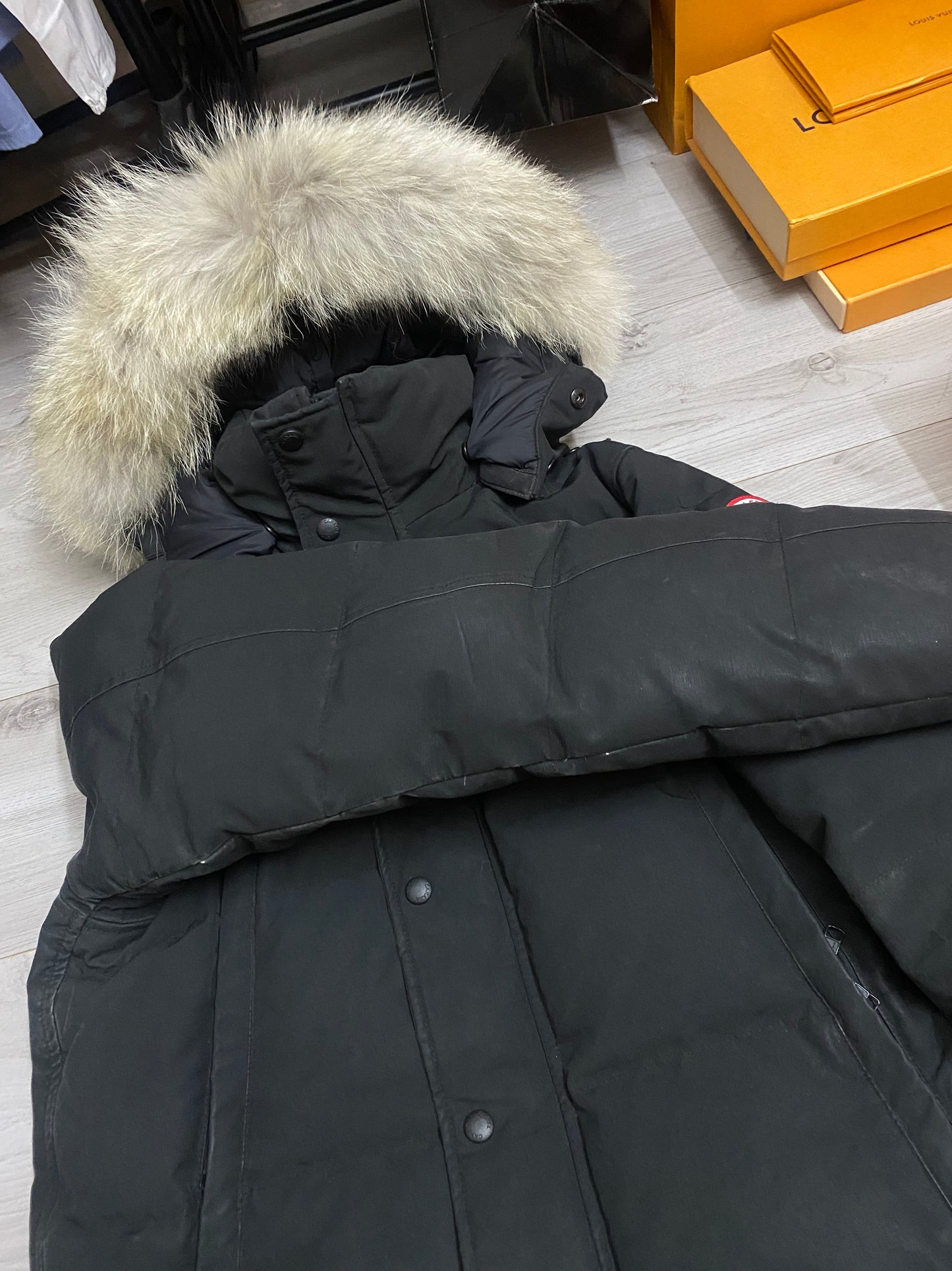 Canada Goose Wyndham Parka Black