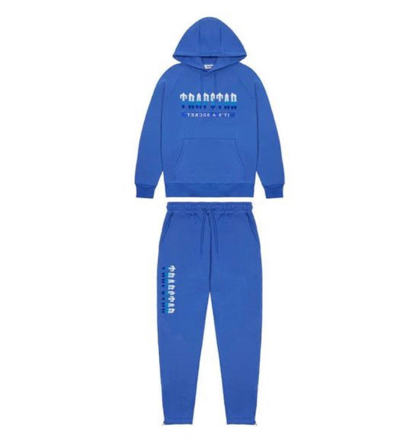 Trapstar Chenille Decoded 2.0 Tracksuit Blue