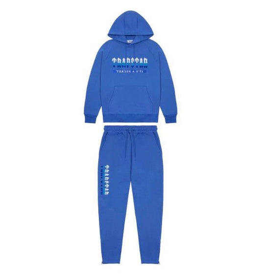 Trapstar Chenille Decoded 2.0 Tracksuit Blue