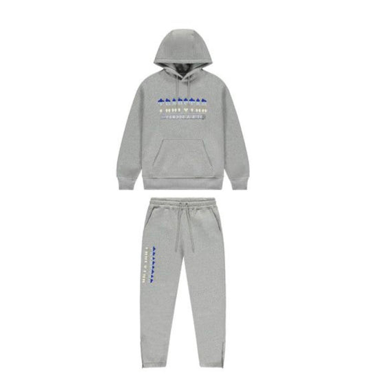 Trapstar Chenille Decoded 2.0 Tracksuit Grey/Ice